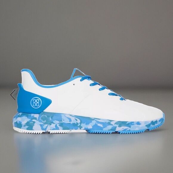G/FORE MG4+ Blue Camo Golf Shoes White BRAND NEW G4 GFore Mens